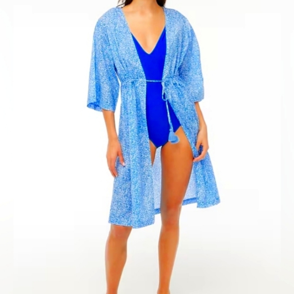 J Crew Tie-Front Swimsuit Cover Up. Size L